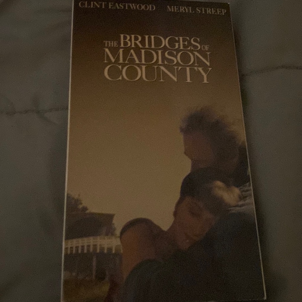 The bridges of Madison County vhs